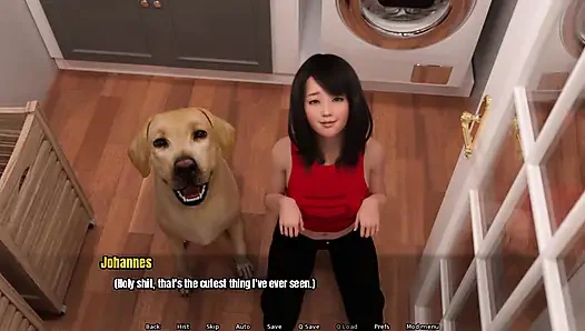 Дом бабушки: Shizuka и я пошли за покупками