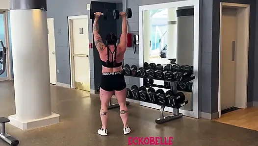 Eckobelle pulang dengan cj dari gym