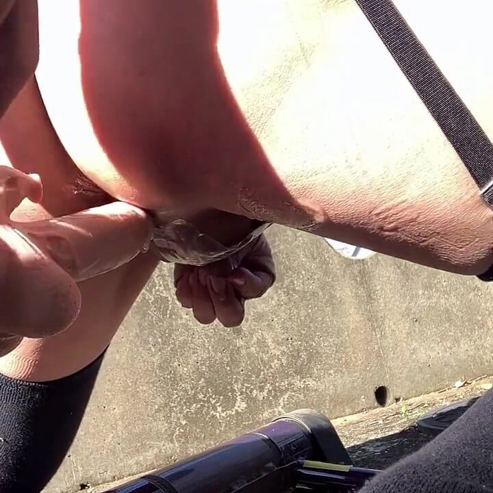 Trainer's Order No. 53: Outdoor Fuck Machine 1