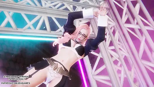 Mmd love it - liga tari kpop seksi seraphine dari legenda hentai tanpa sensor 4k 60fps