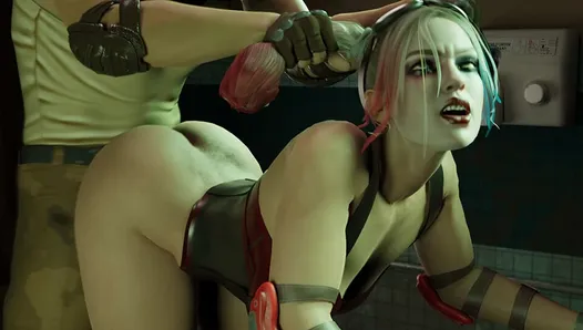 Fucking Harley Quinn's sweet ass doggy style (That's what it's like to fuck Harley Quinn's delicious ass, Hard Sex) Thethiccart