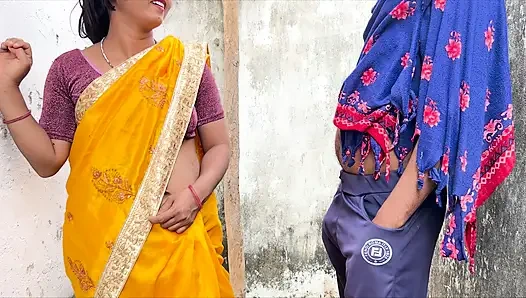 Jija And Sali ki Chudai video sex video for Jija and Sali Love Story Cute Saree Girl Romance Full Hindi Audio