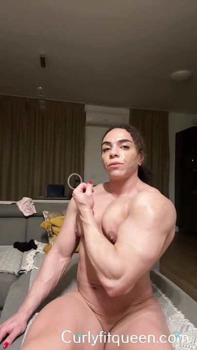 Hope you're not afraid of a blonde lady who can lift