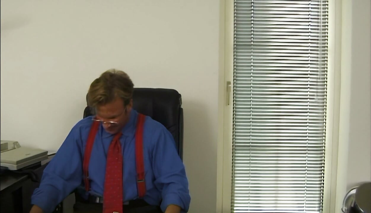 Mature MILF Rides Thick Cock Hard in Office
