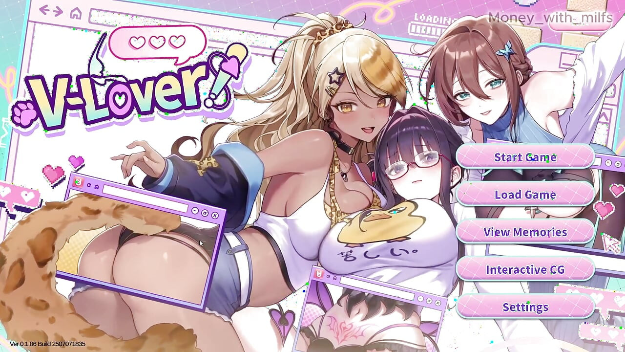 Game with Her Clitoris on the Bus // Vlover Game All Scenes