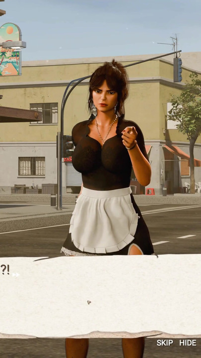 Emotional moment from "EP2: Naughty Housekeeper Julia - Don't Tell Mom I Fed My Stepsister"