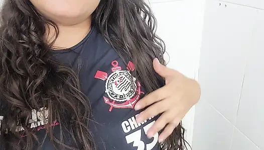 Saya untuk sepupu saya di panggilan video