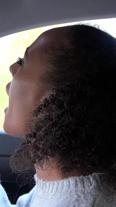German Half African Brown Skin Small Tits Teen Lia Amalia Pick up for No Condom Fuck by Old Guy