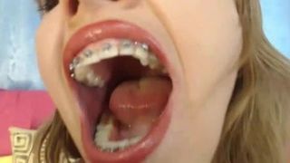 Girl's mouth