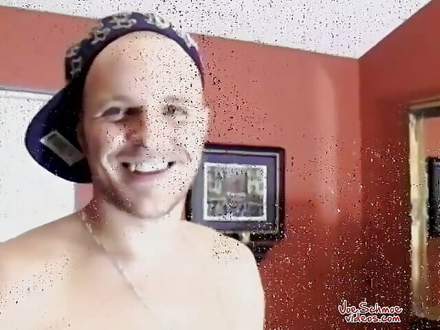 Jason Kicks Back with His Cock