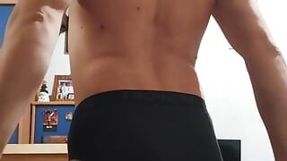 Fit Guy with a Big Cock Cums