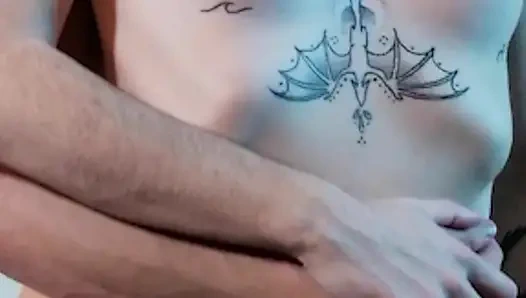 Jake Grand dövmeli genç kızı sikiyor - derleme 14