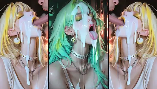 Bab 2: karakter anime wajahnya dicrot sperma sampai banjir.