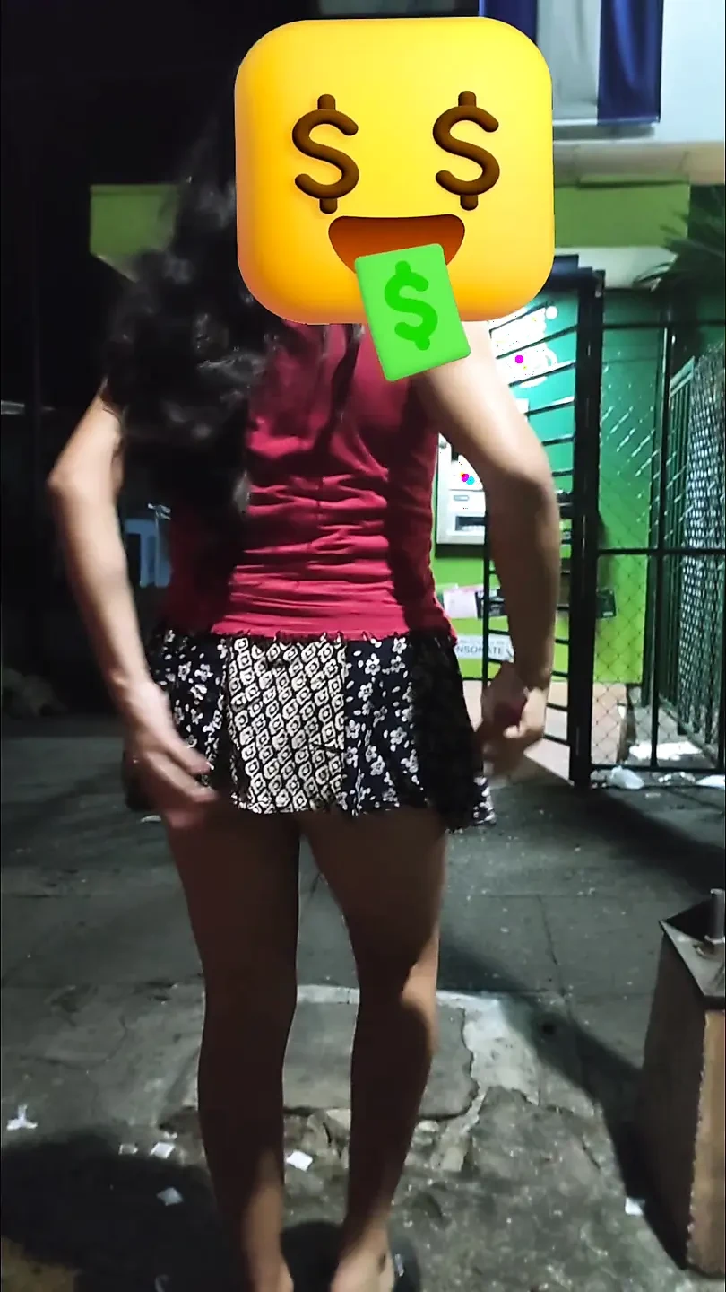 Miniskirt on the Street