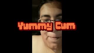 Yummy Cum from stranger...tasty