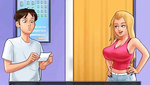 Летняя сага: фотосессия с горячей блондиночкой, эпизод 164