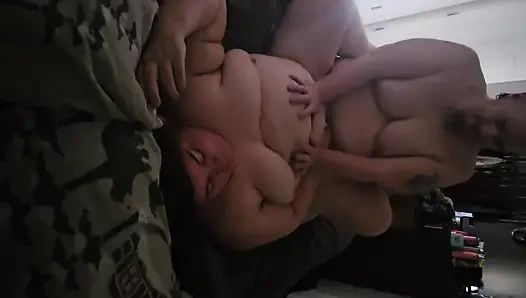 Harter spanking, doggy, missionars-orgasmus teil vier