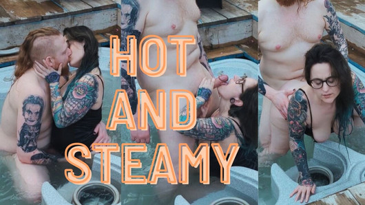 Steamy Hot Tub Sex ElizabethHunny & BrutalBelial