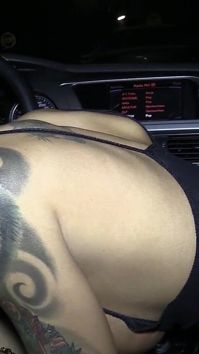 Iconic moment from "FAT COCK CAR BLOWJOB WITH GERMAN TEEN STREET WHORE ANNI"