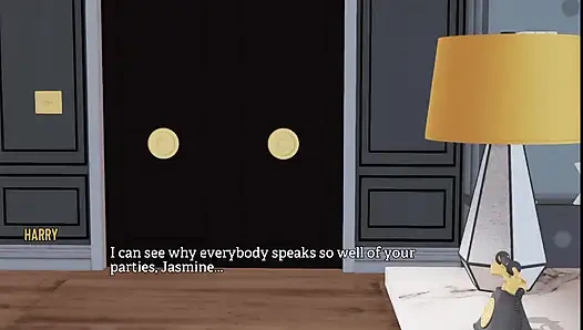 Грубый трах с красивой дамой на вечеринке раз в жизни