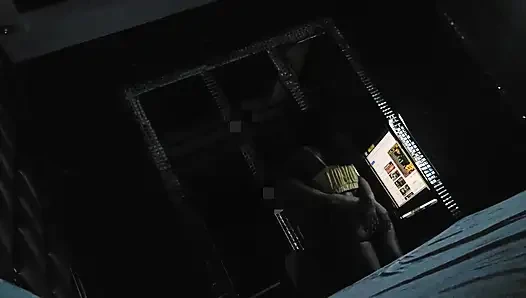 I fuck her very hard in motel room with background music