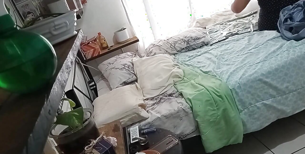 Mature MILF Cleaning Her Room 1