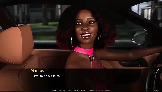 Kue cokelat 1 dipindah ke kota bareng cewek semok kulit putih