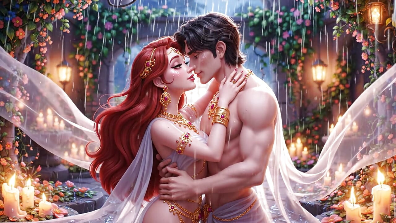 Desi indisches paar ki pure passion night - gold schmuck mein sexy mädchen aur muskulöser junge ki heiße chemie