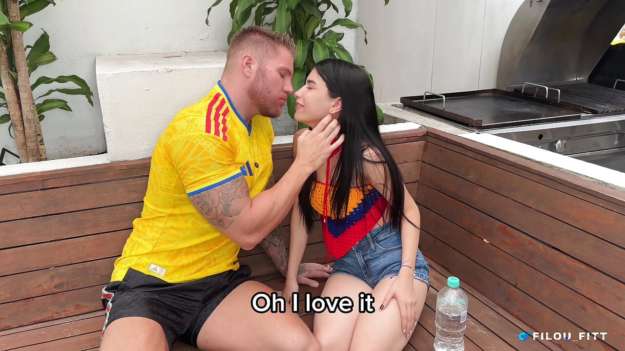 Dominating And Destroying The Ass Of The Hot Colombian Delivery Girl! Sarah Taylor And FilouFitt