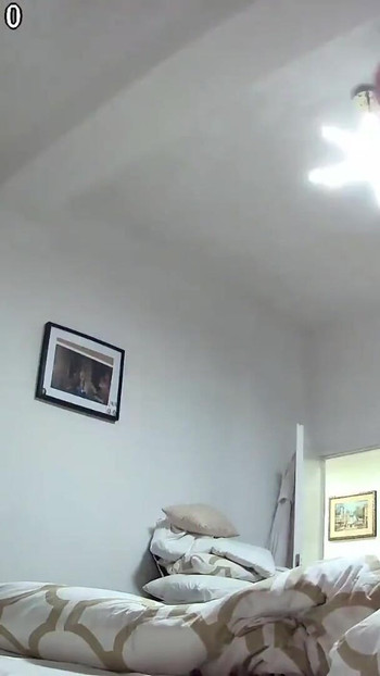 Jaw-dropping moment from "Caught on home surveillance cameras - uncut version"
