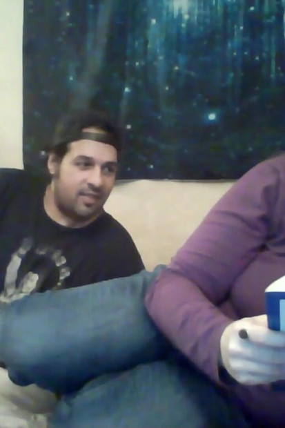 Kongkekkan saya dalam turtleneck saya yang dibimbingi Alexis Sweet dan Mikey Loco