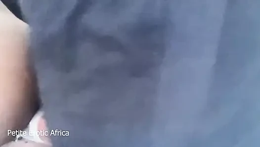 Sweet Skinny Ebony Teen From Behind