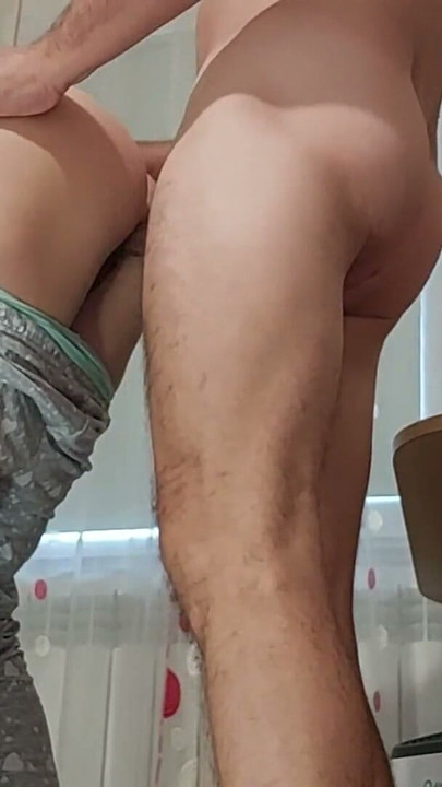 Amazing young wife take cock deep in throat and pussy | Clip 1