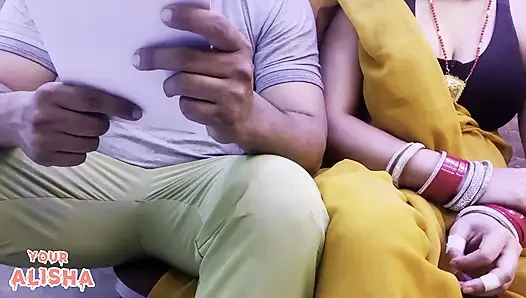 Postman laya Chithi ,Chiti Padte hi Alisha Karne Lagi Choot Mein Ungli...