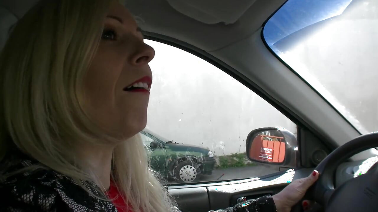 Cute Blonde Mature Fucked in My Car 4935 2