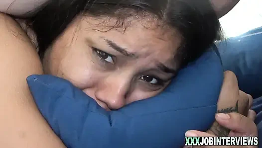 Chunky Braces Girl Amateur Does Anal!