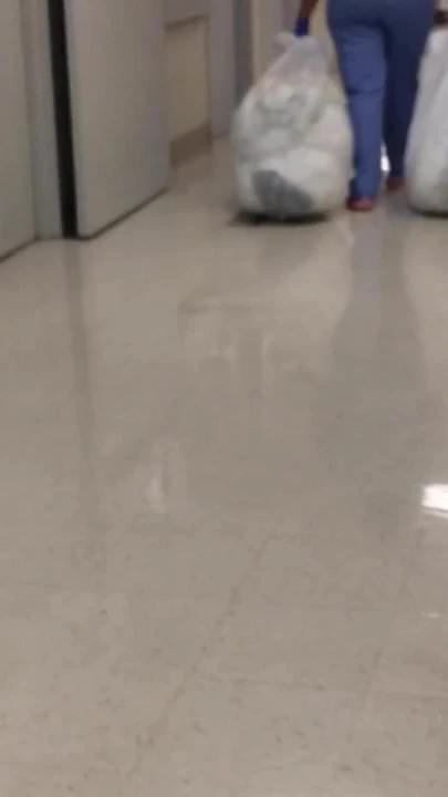 Cleaning lady booty