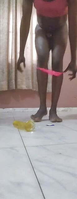 Jerkin that cock while fucking my anal