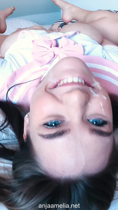 Epic moment from "Give me your Sperm! Best of cumshots and facials 2022"