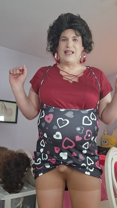 Lingerie show for Daddy and friends story!