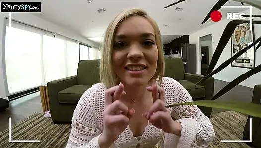Geiles nanny lässt chef eine show für die zuschauer machen