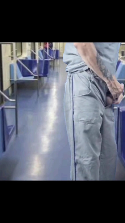 Iconic moment from "Pervert gets on the train rubbing cock on women in public!"