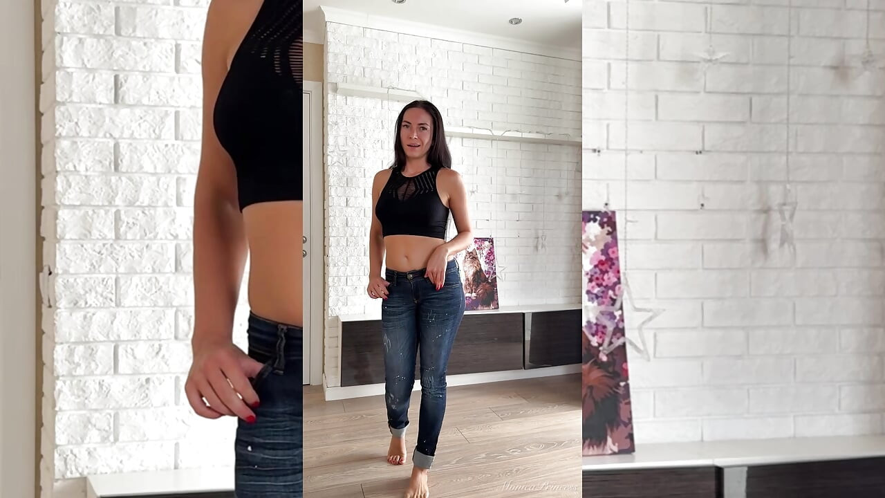 Cute Farting in Jeans After Eating Gazzy Food