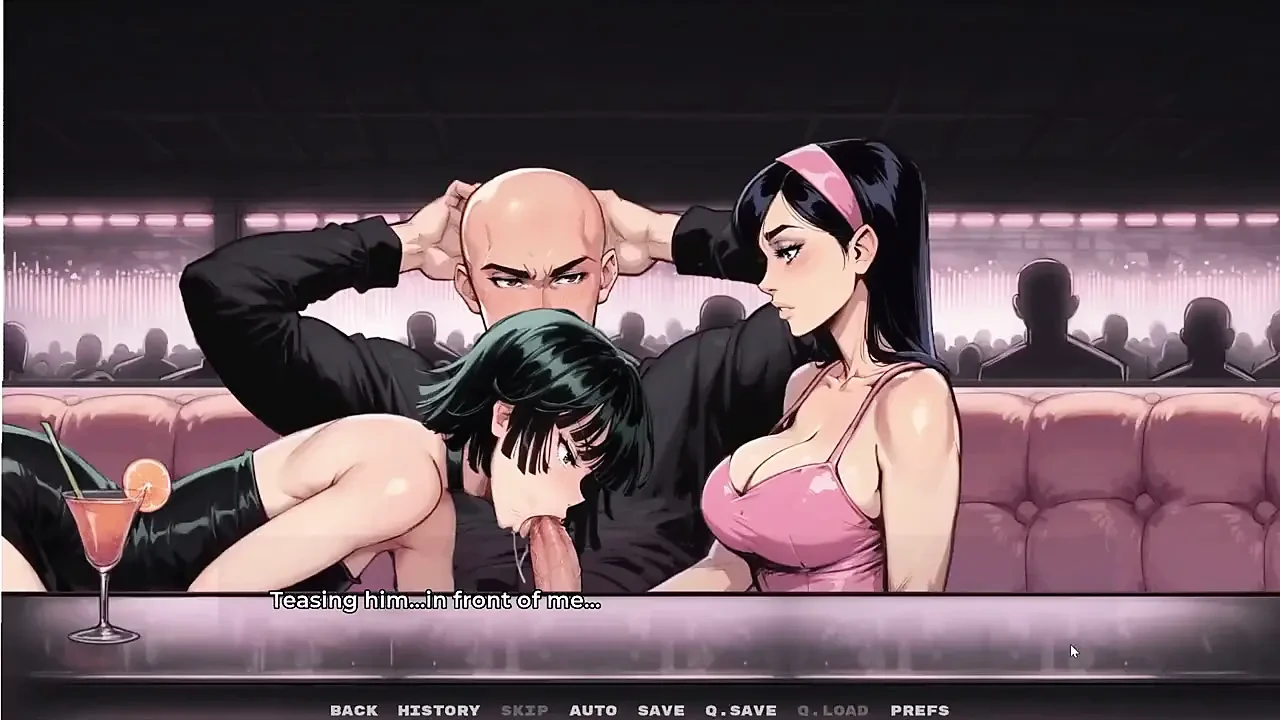 My New Girlfriend Taboo Hentai Game Ep.62 Swinger Couple Caught During a Deepthroat Foursome in the Club Vip Booth!