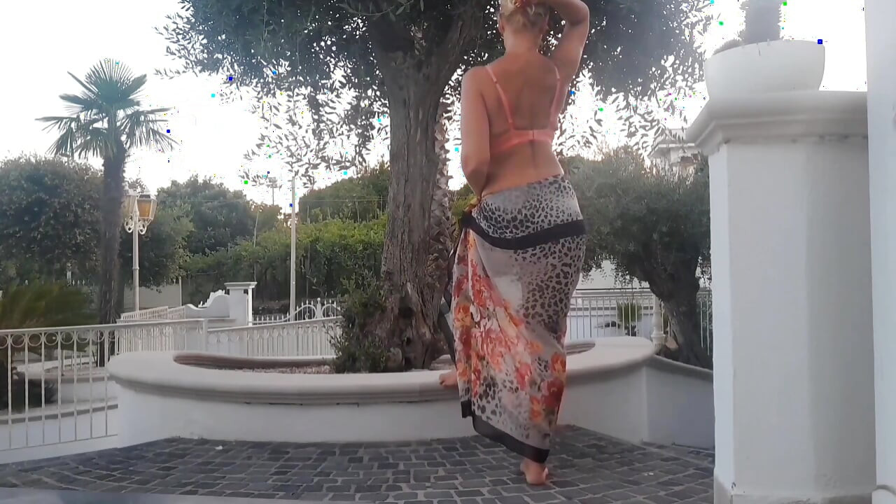 Outdoor Part of Selena's Daily Sex Games