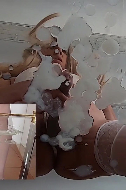 Cum Shot on a Glass