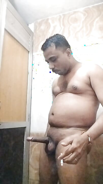 #Indian Pornstar Ravi and Gilgolo boy ravi insert rod in cock hole and smoking cigaretes