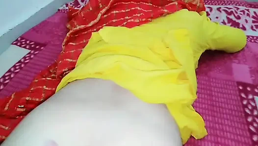 Whole night sex with Indian friend's beautiful wife porn video