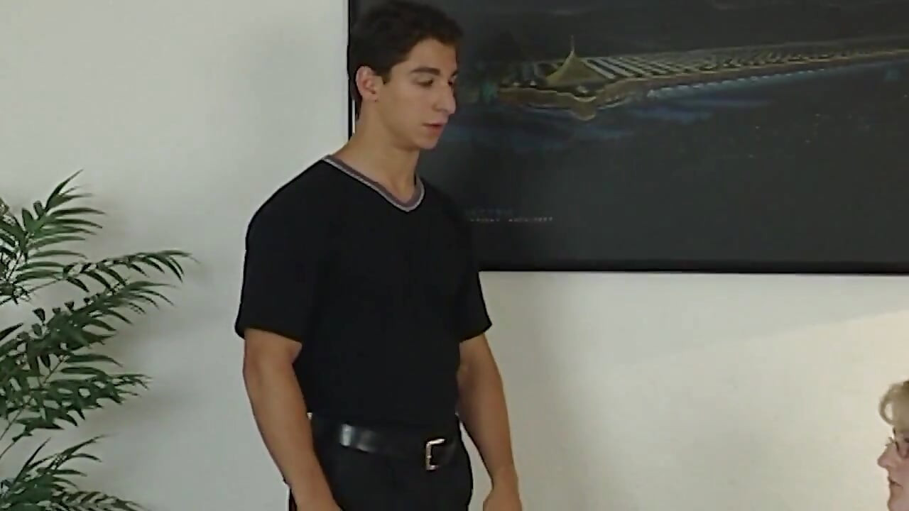 Pregnant Blonde MILF Ravaged by Young Stud's Hard Cock