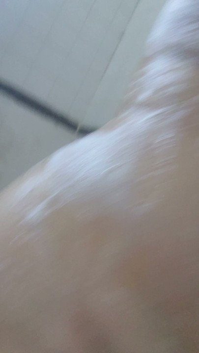 Lil tease in the shower
